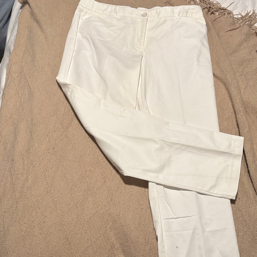 Roz & Ali Cream woman’s  Chinos